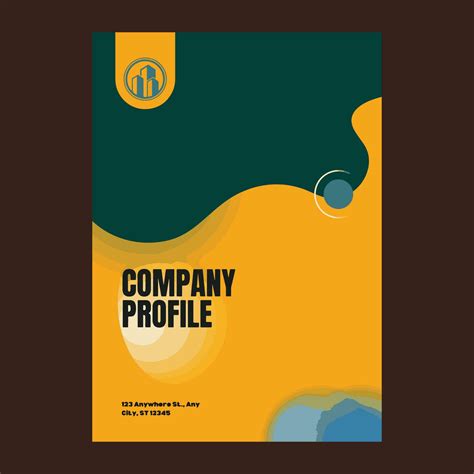 Business Company Profile Template Brochure Layout 31603140 Vector Art
