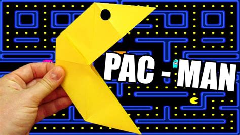 Como Hacer Un Pac Man De Papel Paso A Paso Facil Super Cool Origamis