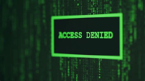 Zip Access Is Denied Tersos