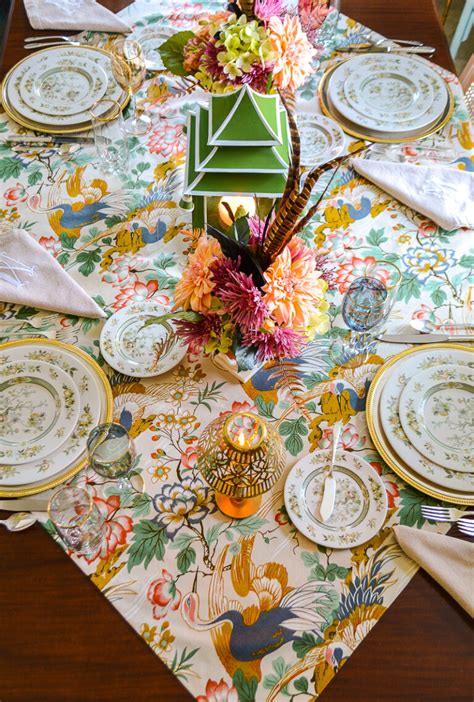 A Chinoiserie Fall Table Pender And Peony A Southern Blog
