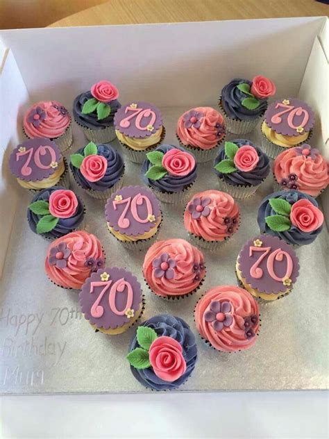 Check spelling or type a new query. 70th birthday cupcakes | 70th birthday cake, 70th birthday ...