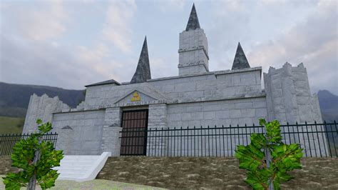 Artstation Hyrule Castle 3d Model