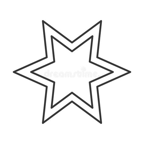 Star Shape Icon Stock Vector Illustration Of Emblem 79182771