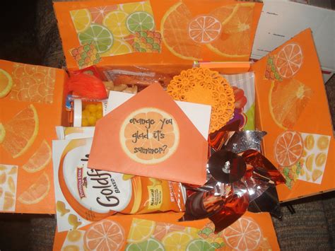 Missionary Package Orange You Glad It S Summer Missionary Care Packages Deployment Care