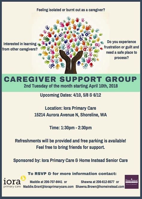Caregiver Flyer Templates In 2020 Caregiver Support Caregiver