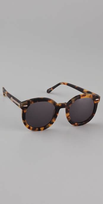 Lyst Karen Walker Super Duper Strength Sunglasses Crazy Tort