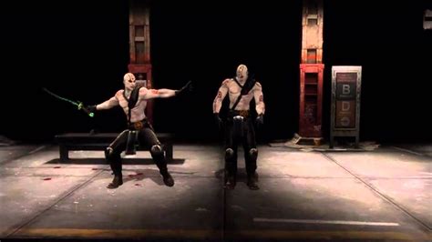 Mortal Kombat 9 Quan Chi Fatality 1 2 Stage And Babality Hd Youtube