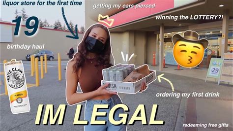 A Full Day Spent Doing Legal Activities Vlog 😝🥂 What I Got For My