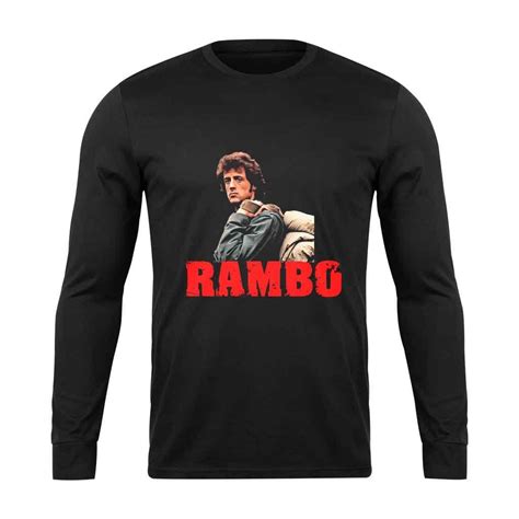 Rambo Survive Long Sleeve T Shirt Long Sleeve Long Sleeve Tshirt Men