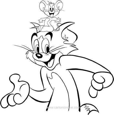 Dibujos Para Colorear De Tom Y Jerry Imagenes Para Colorear De Tom Y