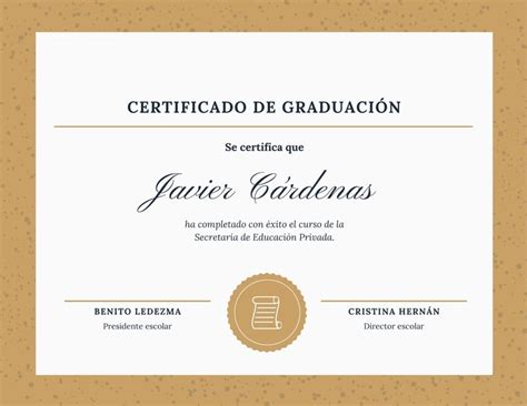 Plantillas De Certificados De Diploma Gratis Para Editar Canva