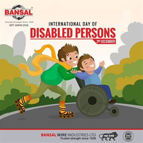 International Day Of Disabled Persons International Day Disability