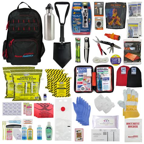 2 Person Elite Emergency Kit 3 Day Backpack Ready America The