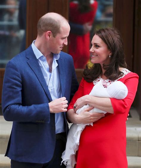 Prince William And Duchess Kate With New Little Prince Prince William And Kate Prince