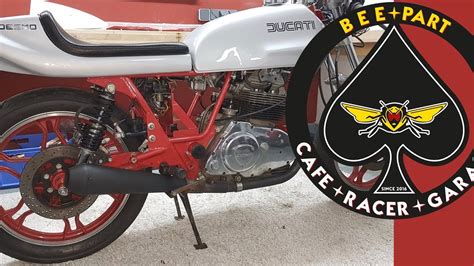 Ducati Desmo Sport 500 Built Beepart Caferacer Garage 2016 Youtube