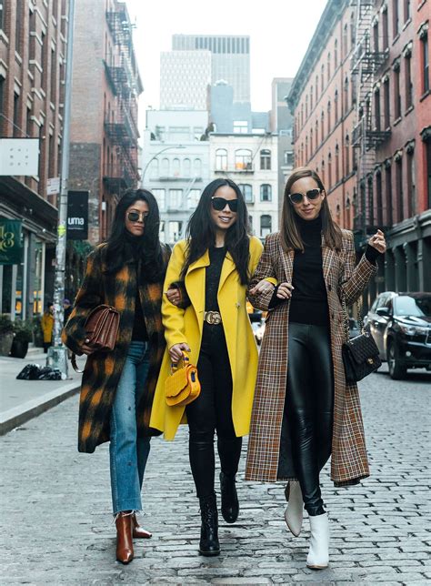 sydne style shows the best new york fashion week street style trends with fashi… nyc winter