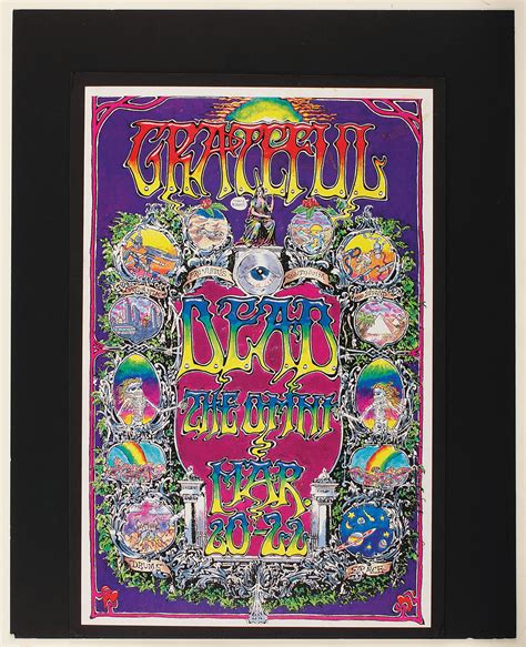 Lot Detail Grateful Dead Original Concert Poster Artwork