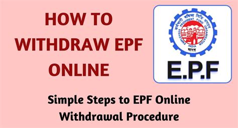 In 2018, the indian government enacted newer laws for withdrawing money from epf accounts. Withdraw PF Online - EPF Online Withdrawal Procedure