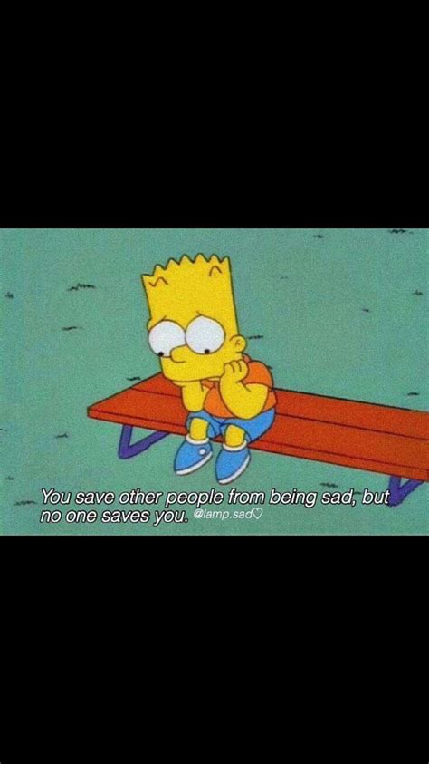 Bart Simpson Sad Quotes