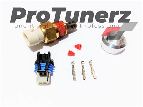 Gm Open Element Iat Sensor With Connector Steel Bung Pro Tunerz
