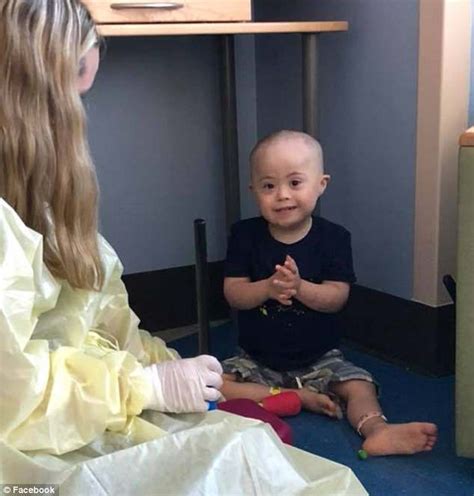 Mom Shares Photo Of Nurse Shaving Sons Head After Cancer Diagnosis