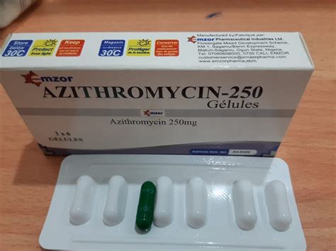 Buy The Azithromycin 250 Mg Capsule Blister Pack Via Global Health