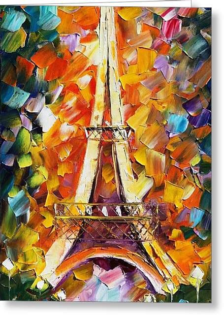 Paris Eiffel Tower Painting By Leonid Afremov