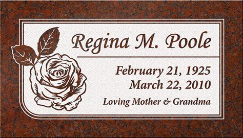 Individual Headstone Designs Pacific Coast Memorials