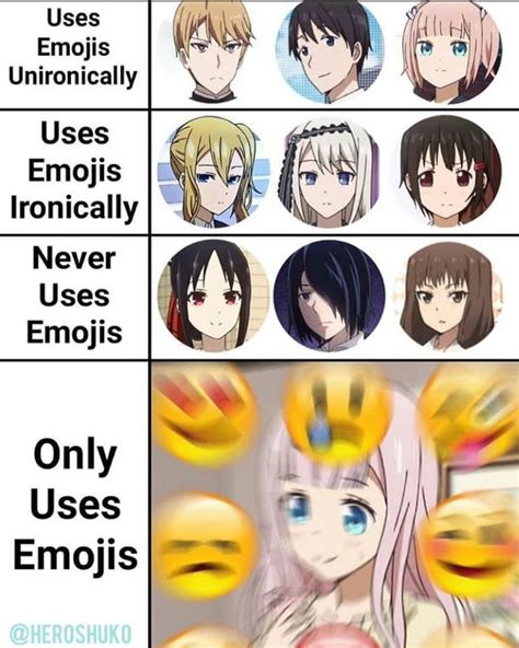 Doesn T Know What An Emoji Is Anime Memes Funny Anime Memes Anime