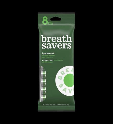 Breath Savers Sugar Free Spearmint Mints 6 Oz