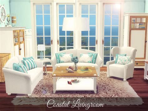 The Sims Resource Coastal Livingroom