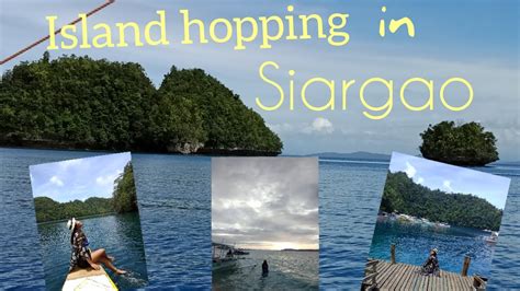 Island Hopping In Siargao Youtube