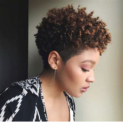 Short Tapered Natural Hair Styles 40 Cute Tapered Natural Hairstyles