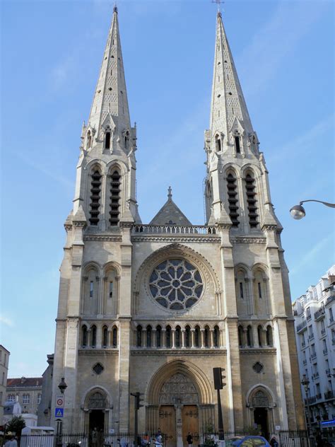 Église Saint Jean Baptiste De Belleville Paris 19 Th 1859