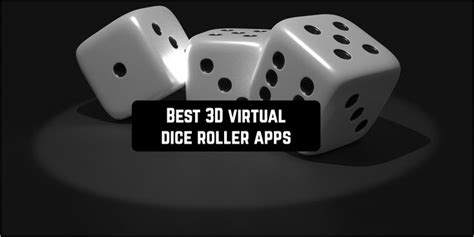 By simply clicking on the die, we can roll it and produce a number between 1 and 6 completely at random. 11 Best 3D virtual dice roller apps for Android & iOS in ...