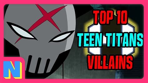 Top 10 Teen Titans Villains Youtube