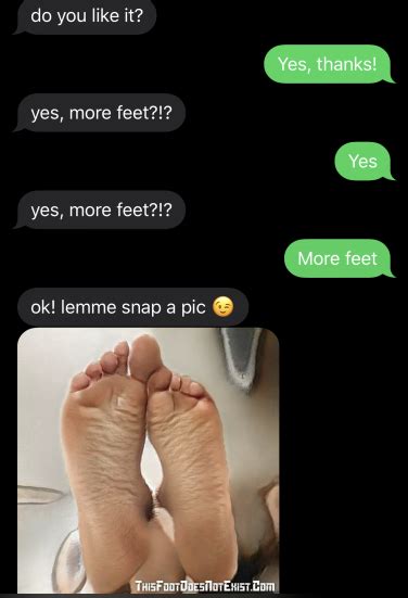 Get Ai Generated Foot Pics Sent To Your Phone If Thats Your Thing