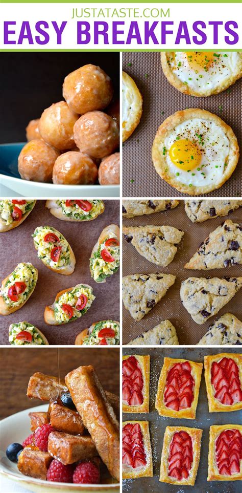 Quick And Easy Breakfast Recipes From Breakfast