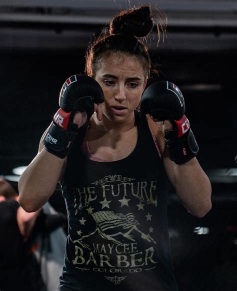 Photo Gallery Maycee Barber Trains For Ufc 258