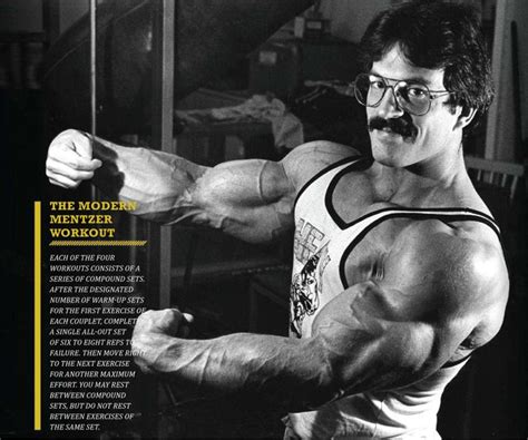 Minute Mike Mentzer Workout Routine For Beginner Outdoor Workout