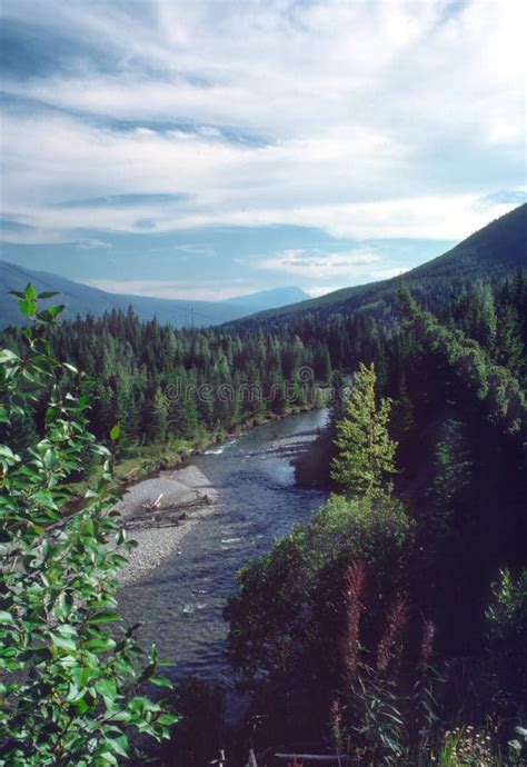 Elk River Valley British Columbia Canada Stock Image Image Of