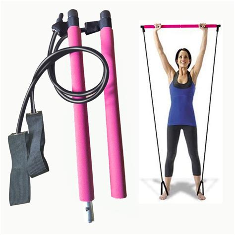Portable Elastic 2 Foot Loops Trainer Lightweight Body Workout Pilates