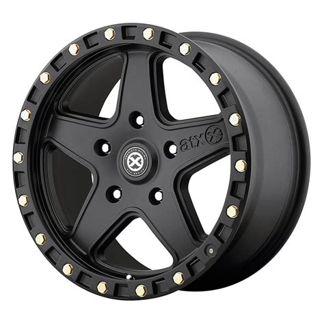 Ax194 Ravine Textured Black Rim By Atx Wheels Wheel Size 18x85