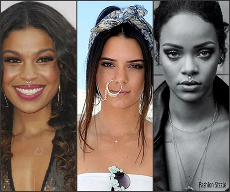 Celebrities With Nose And Septum Rings Fashion Sizzle