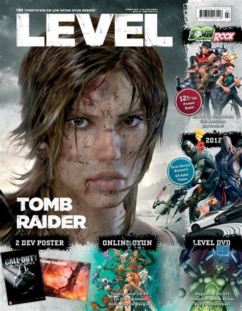Tomb Raider Is On The Cover Of Level Magazine Issue 186 Tomb Raider