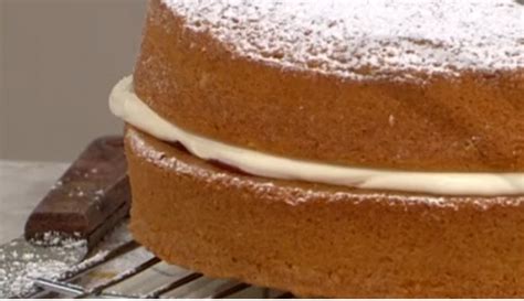 This classic afternoon tea victoria sponge recipe is about precision sponge making, wonderful jam and gorgeous jersey cream . Juliet Sear Victoria Sponge recipe for The sweetest street ...