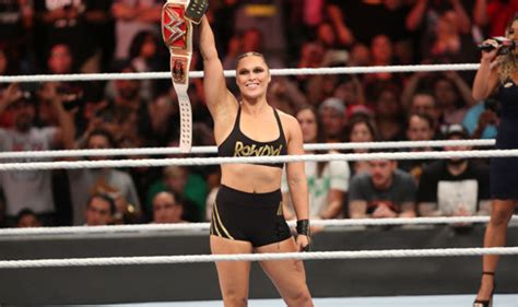 Wwe News You Won T Believe What Raw Women S Champion Ronda Rousey Did At Super Show Down Wwe
