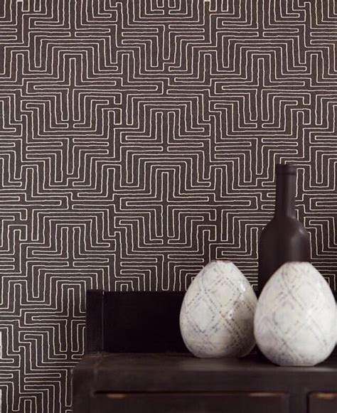 Pin By Kishan Mistry On Wall Coverings Geometric Pattern Wallpaper