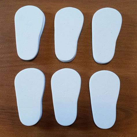 12 Pair 5mm Foam Shoe Soles For 18 Inch Dolls Etsy How To Make