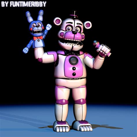 C4d Fnaf Funtime Freddy Extras Remake By Funtimeribby On Deviantart